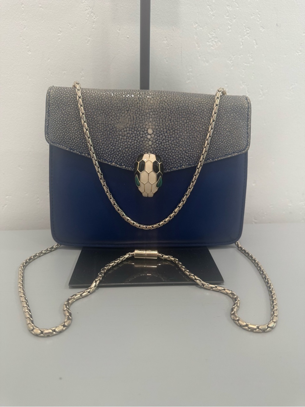 Bvlgari Serpenti Stingray rare crossbody